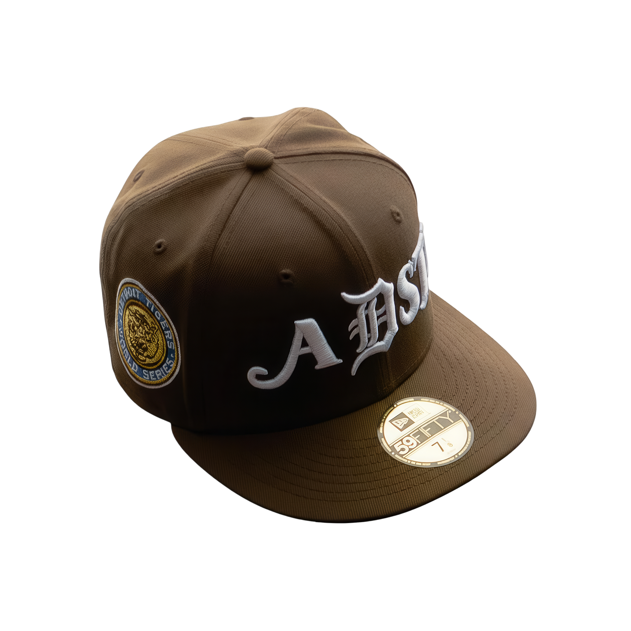 ADSTER DETROIT FITTED HAT - BROWN