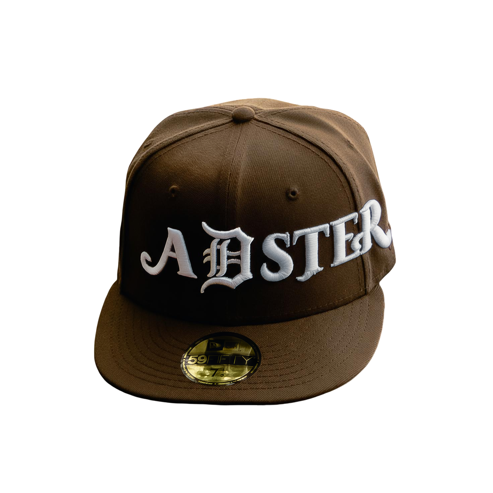 ADSTER DETROIT FITTED HAT - BROWN