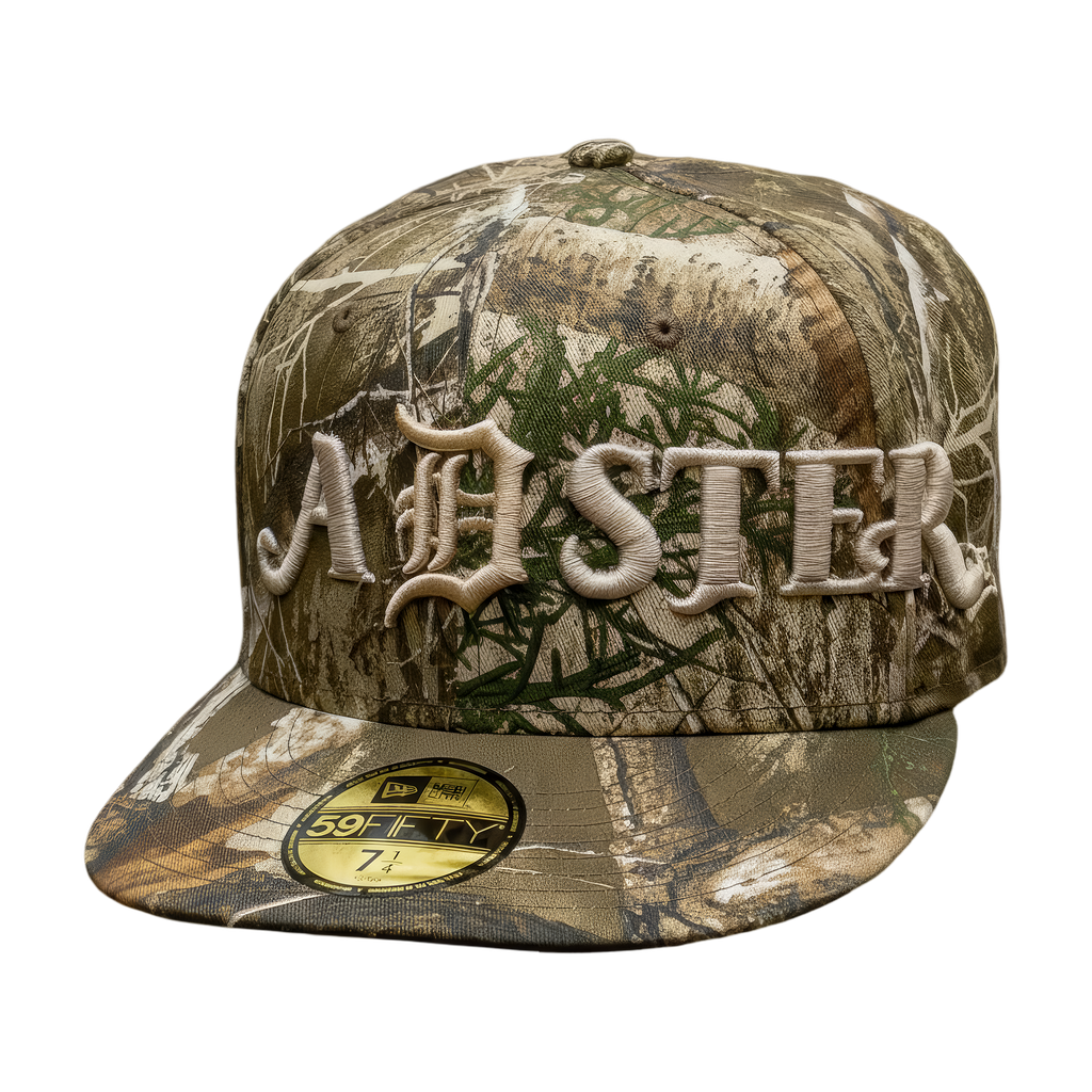 ADSTER DETROIT FITTED HAT - CAMO