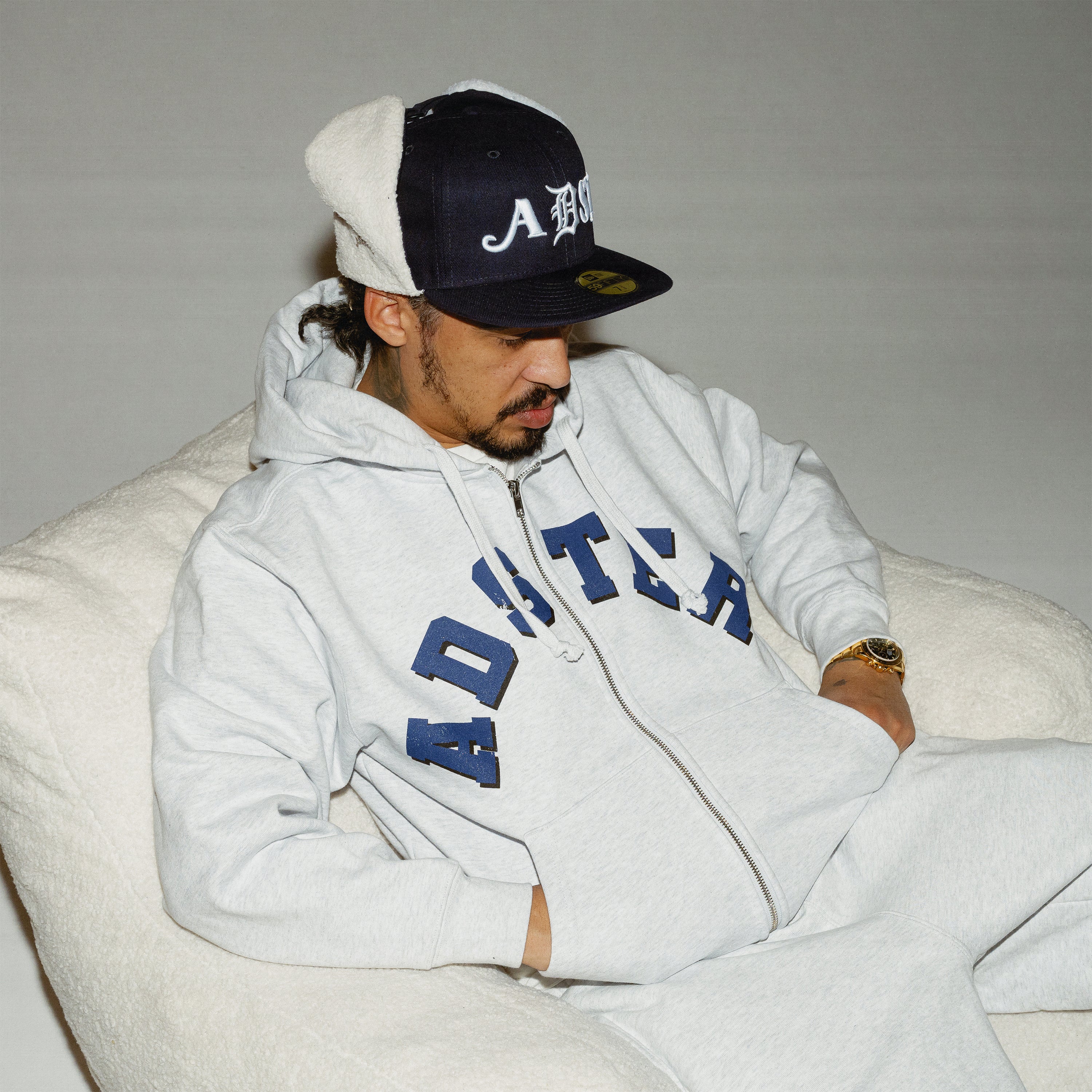 ADSTER DETROIT DOG EAR FITTED HAT