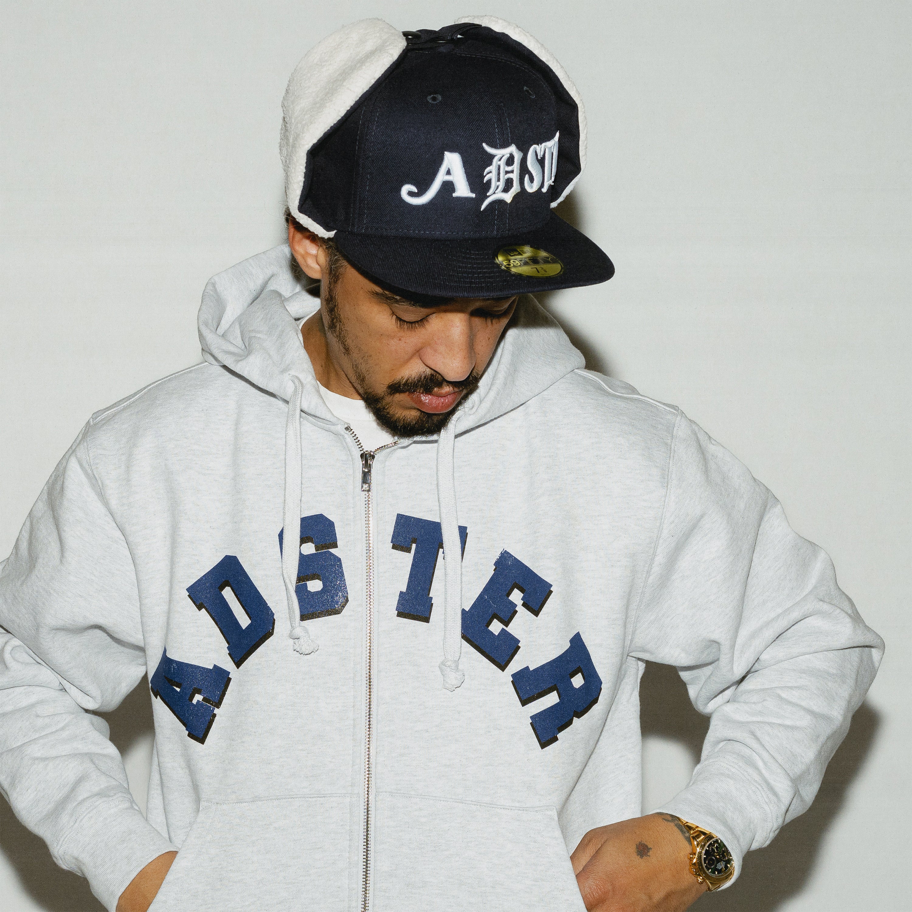 ADSTER DETROIT DOG EAR FITTED HAT